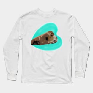 Otter Baby and Mom Long Sleeve T-Shirt